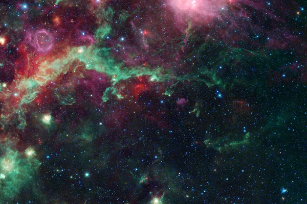 无穷无尽的宇宙在令人敬畏的宇宙图像中的恒星 星系和星云 美国航天局提供的这一图像的要素 — 图库照片