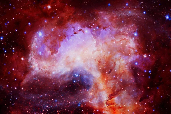 Kosmiczne Tło Polem Gwiazdy Tapeta Science Fiction Elementy Tego Obrazu — Zdjęcie stockowe