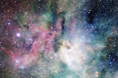 Muhteşem galaksi, bilim kurgu duvar kağıdı. Bu görüntünün elementleri NASA tarafından desteklenmektedir