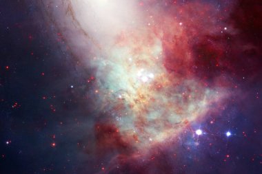 Derin uzay, bilim kurgu evreni. Bu görüntünün elementleri NASA tarafından desteklenmektedir.