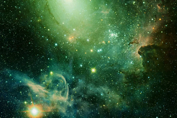 Uzay arkaplanı ve yıldız alanı. Bilim kurgu duvar kağıdı. Bu görüntünün elementleri NASA tarafından desteklenmektedir