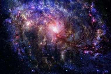 Derin uzay, bilim kurgu evreni. Bu görüntünün elementleri NASA tarafından desteklenmektedir.