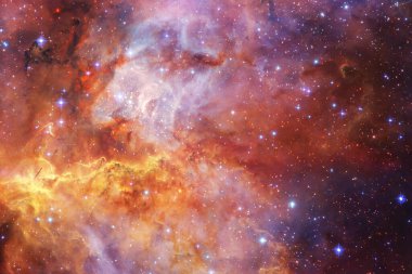 Starfield. Kozmos sanatı. Bu görüntünün elementleri NASA tarafından desteklenmektedir.