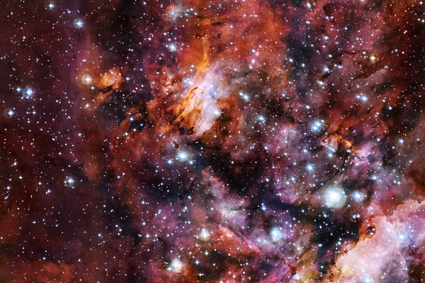 Nebulosa Cúmulo Estrellas Espacio Profundo Arte Ciencia Ficción Elementos Esta — Foto de Stock