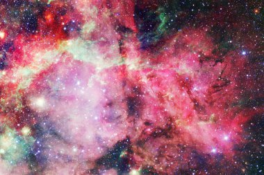 Dış uzay sanatı. Starfield. Bu görüntünün elementleri NASA tarafından desteklenmektedir.