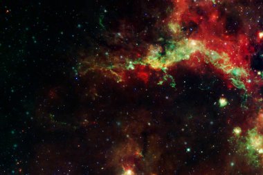 Starfield. Kozmos sanatı. Bu görüntünün elementleri NASA tarafından desteklenmektedir.