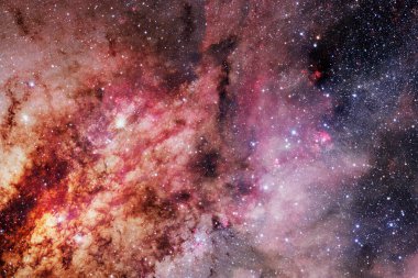 Uzay boşluğu. Bilim kurgu evreni. Bu görüntünün elementleri NASA tarafından desteklenmektedir