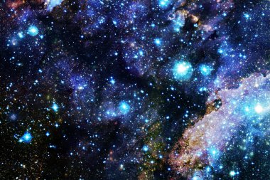 Uzay boşluğu. Bilim kurgu evreni. Bu görüntünün elementleri NASA tarafından desteklenmektedir