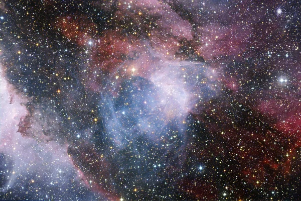 Stjärnornas Kluster Stjärnfält Nebulosa Delar Denna Bild Tillhandahålls Nasa — Stockfoto