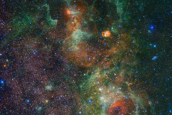 Nebula Cluster Stars Deep Space Science Fiction Art Elements Image — Stock Photo, Image