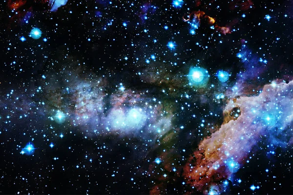 Bella Galassia Qualche Parte Nello Spazio Profondo Carta Parati Cosmica — Foto Stock