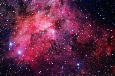 Derin uzay. Fevkalade bilim kurgu canlandırması. Bu görüntünün elementleri NASA tarafından desteklenmektedir.