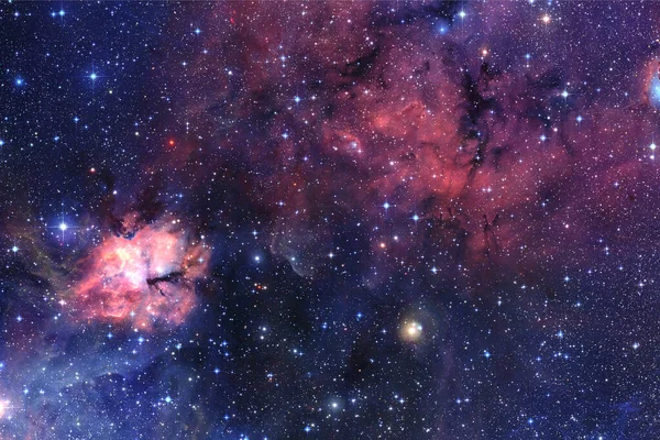 Nebulosa Aglomerado Estrelas Espaço Profundo Arte Ficção Científica Elementos Desta — Fotografia de Stock