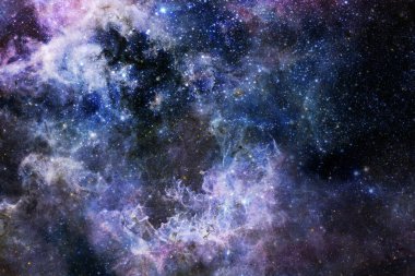 Sonsuz evren. Bu görüntünün elementleri NASA tarafından desteklenmektedir.