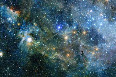 Derin uzay. Fevkalade bilim kurgu canlandırması. Bu görüntünün elementleri NASA tarafından desteklenmektedir.