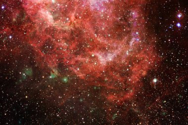 Starfield. Kozmos sanatı. Bu görüntünün elementleri NASA tarafından desteklenmektedir.