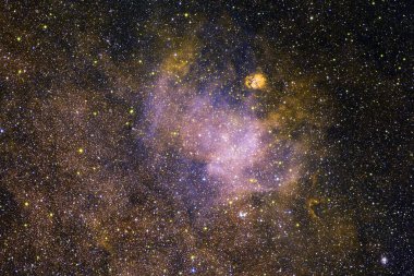 Starfield. Kozmos sanatı. Bu görüntünün elementleri NASA tarafından desteklenmektedir.