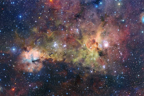 Hermosa Galaxia Algún Lugar Del Espacio Profundo Papel Pintado Cósmico — Foto de Stock