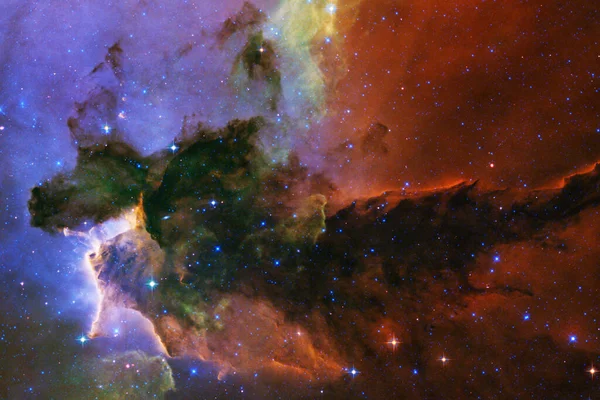 Niesamowite w nieskończonym kosmosie. Elementy tego obrazu dostarczone przez NASA — Zdjęcie stockowe