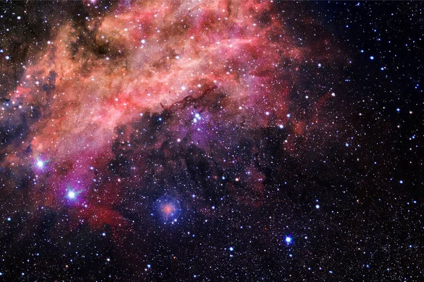 Paisagem cósmica. Nebulosa. Elementos desta imagem fornecidos pela NASA — Fotografia de Stock