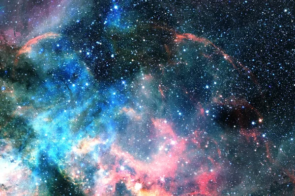 Nebulosa Stjärnhopar Rymden Science Fiction Konst Delar Denna Bild Tillhandahålls — Stockfoto