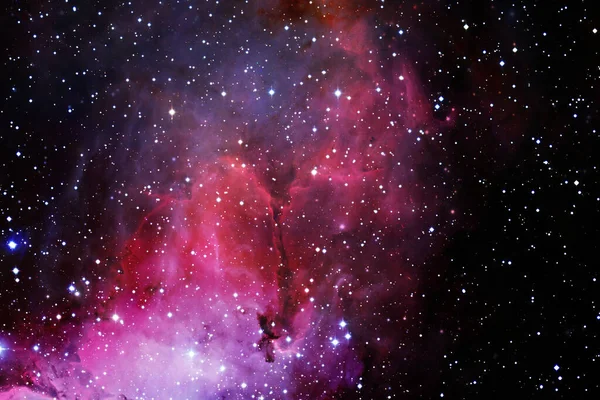 Nebula Uzayın Derinliklerinde Bir Yıldız Kümesi Bilim Kurgu Sanatı Görüntünün — Stok fotoğraf