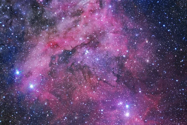 Νεφέλωμα Σμήνος Αστεριών Στο Βαθύ Διάστημα Τέχνη Επιστημονικής Φαντασίας Στοιχεία — Φωτογραφία Αρχείου