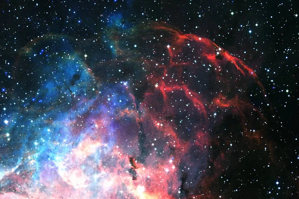 Nébuleuse Amas Étoiles Dans Espace Lointain Art Science Fiction Éléments — Photo