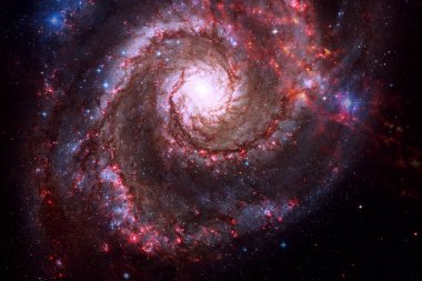 Yıldız kümesi. Starfield. Nebula. Bu görüntünün elementleri NASA tarafından desteklenmektedir.