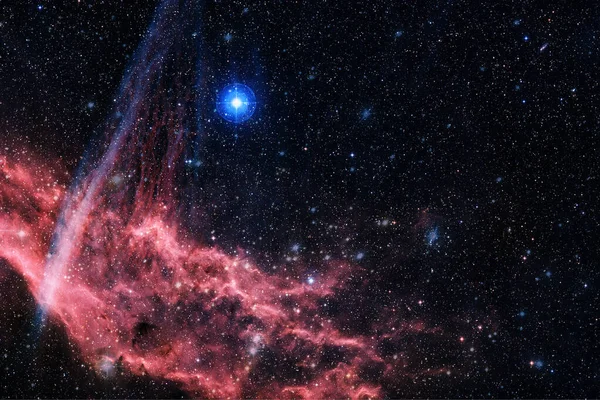 Universo Infinito Con Estrellas Galaxias Espacio Exterior Arte Del Cosmos —  Fotos de Stock