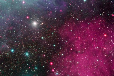 Dış uzay, kozmik manzara. Nebula. Bu görüntünün elementleri NASA tarafından desteklenmektedir.