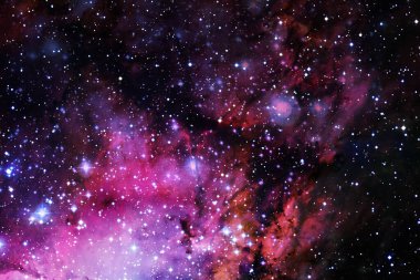 Dış uzay, kozmik manzara. Nebula. Bu görüntünün elementleri NASA tarafından desteklenmektedir.
