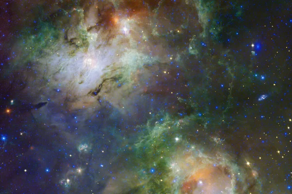 Universo Infinito Con Estrellas Galaxias Espacio Exterior Arte Del Cosmos —  Fotos de Stock