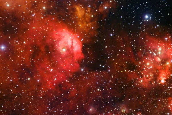 Derin Uzay Fevkalade Bilim Kurgu Canlandırması Görüntünün Elementleri Nasa Tarafından — Stok fotoğraf