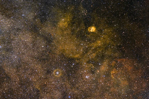 Derin Uzay Fevkalade Bilim Kurgu Canlandırması Görüntünün Elementleri Nasa Tarafından — Stok fotoğraf