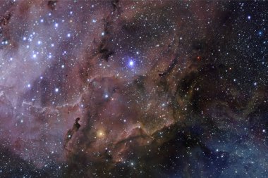 Starfield. Kozmos sanatı. Bu görüntünün elementleri NASA tarafından desteklenmektedir.