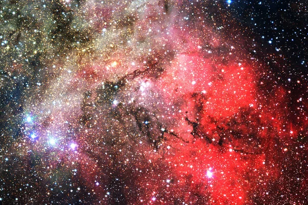 Nebulosa Stjärnhopar Rymden Science Fiction Konst Delar Denna Bild Tillhandahålls — Stockfoto