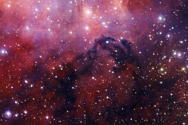 Dış Uzay Kozmik Manzara Nebula Görüntünün Elementleri Nasa Tarafından Desteklenmektedir — Stok fotoğraf