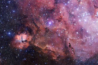 Sonsuz evrenin harikası. Bilim kurgu duvar kağıdı. Bu görüntünün elementleri NASA tarafından desteklenmektedir.