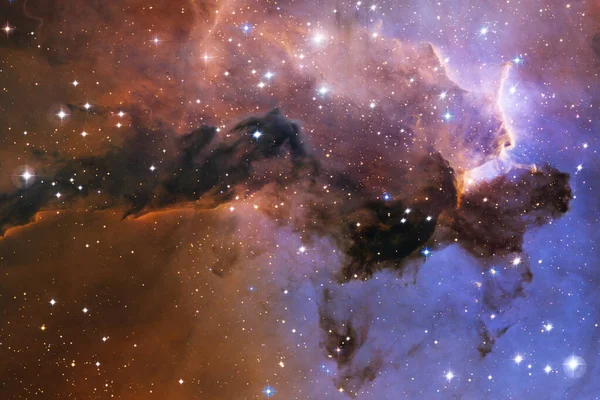 Nieskończony Wszechświat Gwiazdami Galaktykami Kosmosie Kosmiczna Sztuka Elementy Tego Obrazu — Zdjęcie stockowe