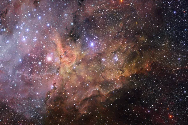 Racimo Estrellas Starfield Nebulosa Elementos Esta Imagen Proporcionados Por Nasa —  Fotos de Stock