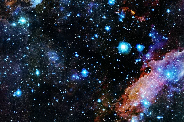 Yttre Rymdkonst Stjärnfält Fantastiska Nebulosor Delar Denna Bild Tillhandahålls Nasa — Stockfoto