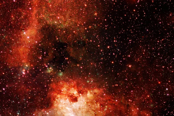 Dış Uzay Kozmik Manzara Nebula Görüntünün Elementleri Nasa Tarafından Desteklenmektedir — Stok fotoğraf