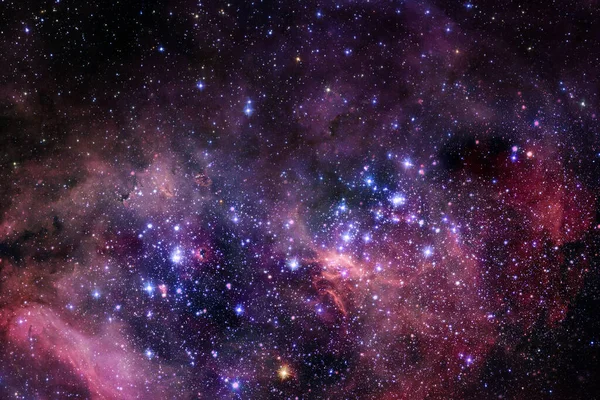 Nebulosa Aglomerado Estrelas Espaço Profundo Arte Ficção Científica Elementos Desta — Fotografia de Stock