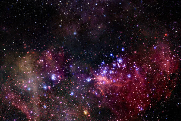 Старфилд. Искусство космоса. Элементы этого изображения предоставлены НАСА.