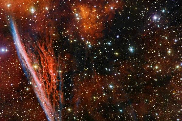 Nebulosa Stjärnhopar Rymden Science Fiction Konst Delar Denna Bild Tillhandahålls — Stockfoto