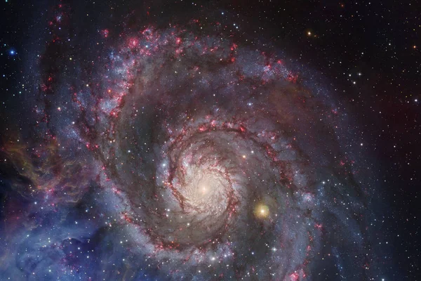 Stjärnornas Kluster Stjärnfält Nebulosa Delar Denna Bild Tillhandahålls Nasa — Stockfoto