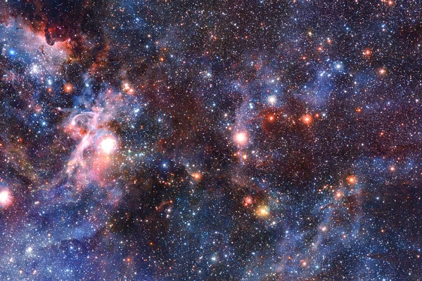 Universo Sem Fim Com Estrelas Galáxias Espaço Exterior Arte Cosmos — Fotografia de Stock