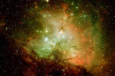 Sonsuz evrenin harikası. Bilim kurgu duvar kağıdı. Bu görüntünün elementleri NASA tarafından desteklenmektedir.