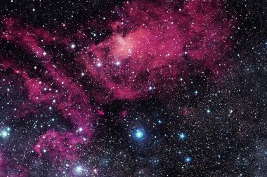 Dış uzayda yıldızları ve galaksileri olan sonsuz evren. Kozmos sanatı. Bu görüntünün elementleri NASA tarafından desteklenmektedir.